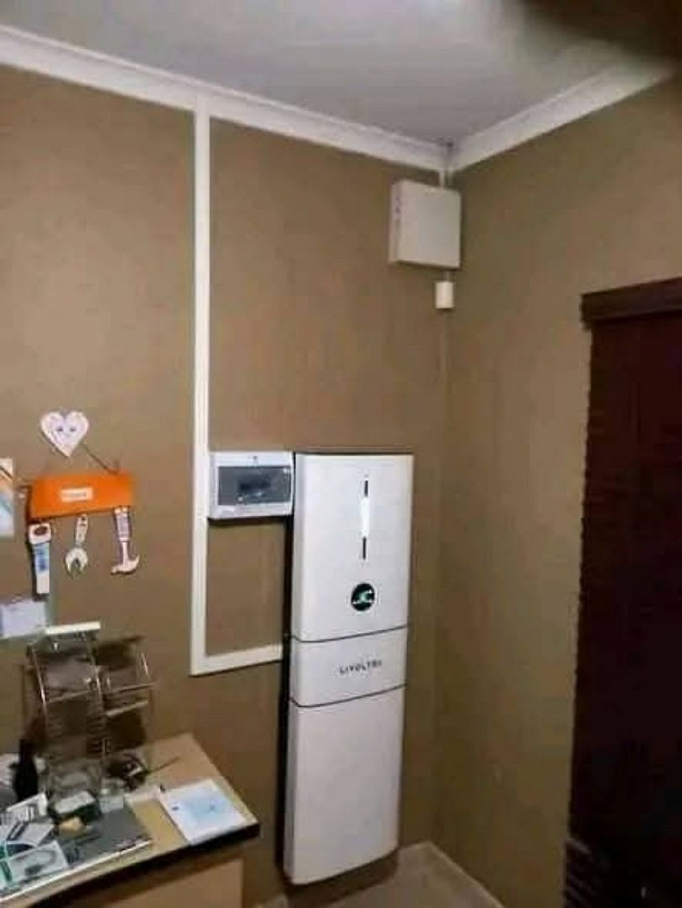 Brackenfell 5kw Livoltek inverter and battery.setup.