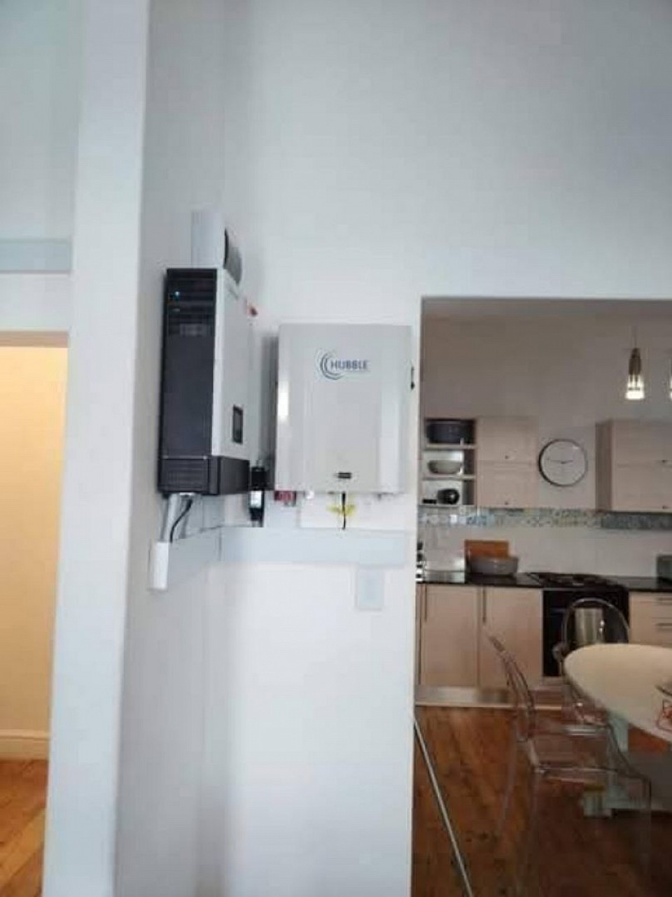 Kalk bay. Lux Power inverter and Hubble battery 5kw system..